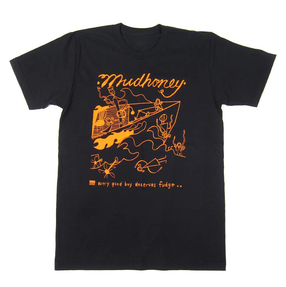 Mudhoney Каждая Хорошая Птица Заслуживает Помадку Футболка с Коротким Рукавом для Взрослых SB191 Унисекс Футболка
