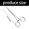 High Strength Stainless Steel Hemostatic Forceps Serrated Grip Pliers For Crafts And Fishing Accessories