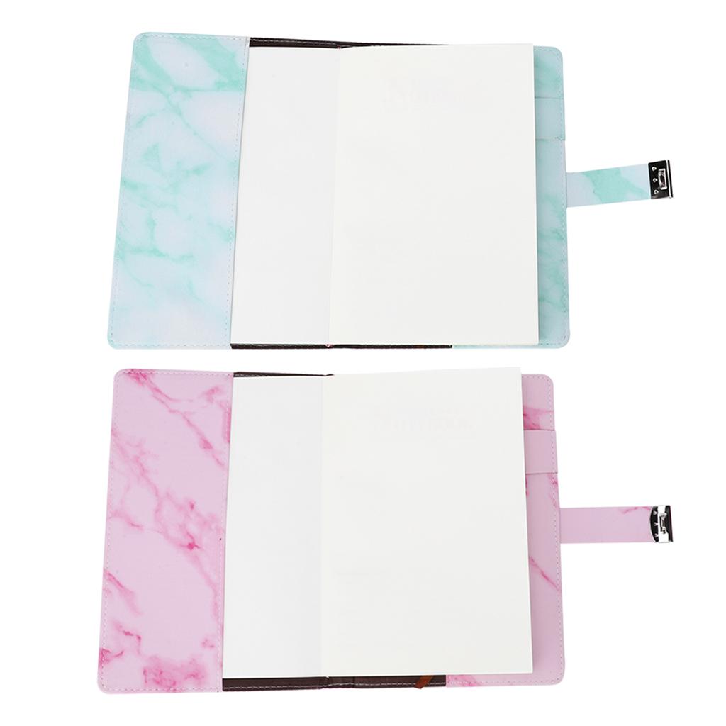 Записная книжка формата А5 с защитой от пароля, обложка из искусственной кожи, блокнот, дневник, офис, школьные принадлежности