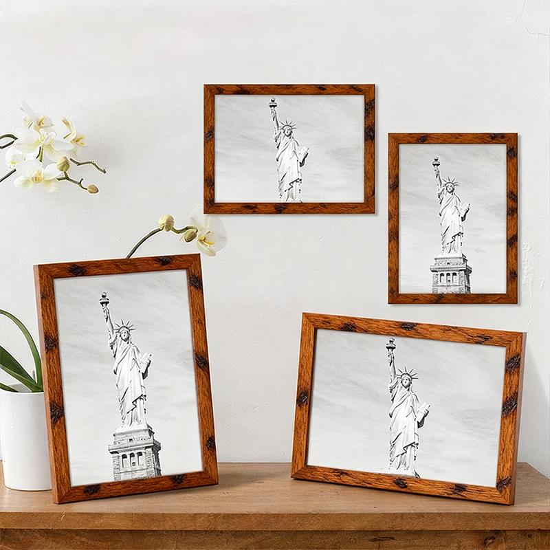 1 шт. с подставкой Рамки для документов и фотографий Офисная рамка для постера с плексигласовым окном Стильная фотография Несколько вариантов