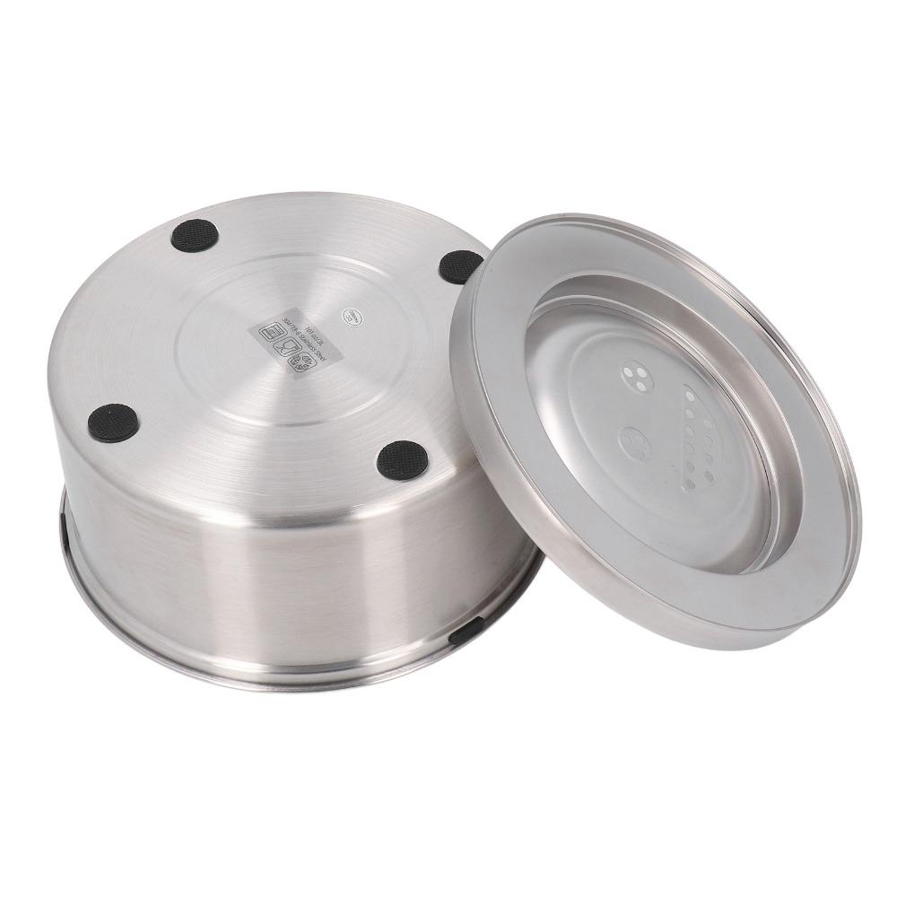 Food Safe Metal Stainless Steel Pet Bowl Anti Splash Anti Splash Pet Waterer Dog Feeding Station
