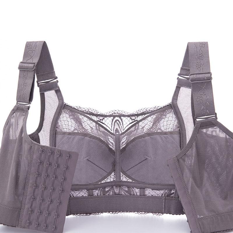 Женский регулируемый бюстгальтер большого размера, беспроводной бюстгальтер, ультратонкое дышащее нижнее белье, собранный бюстгальтер пуш-ап