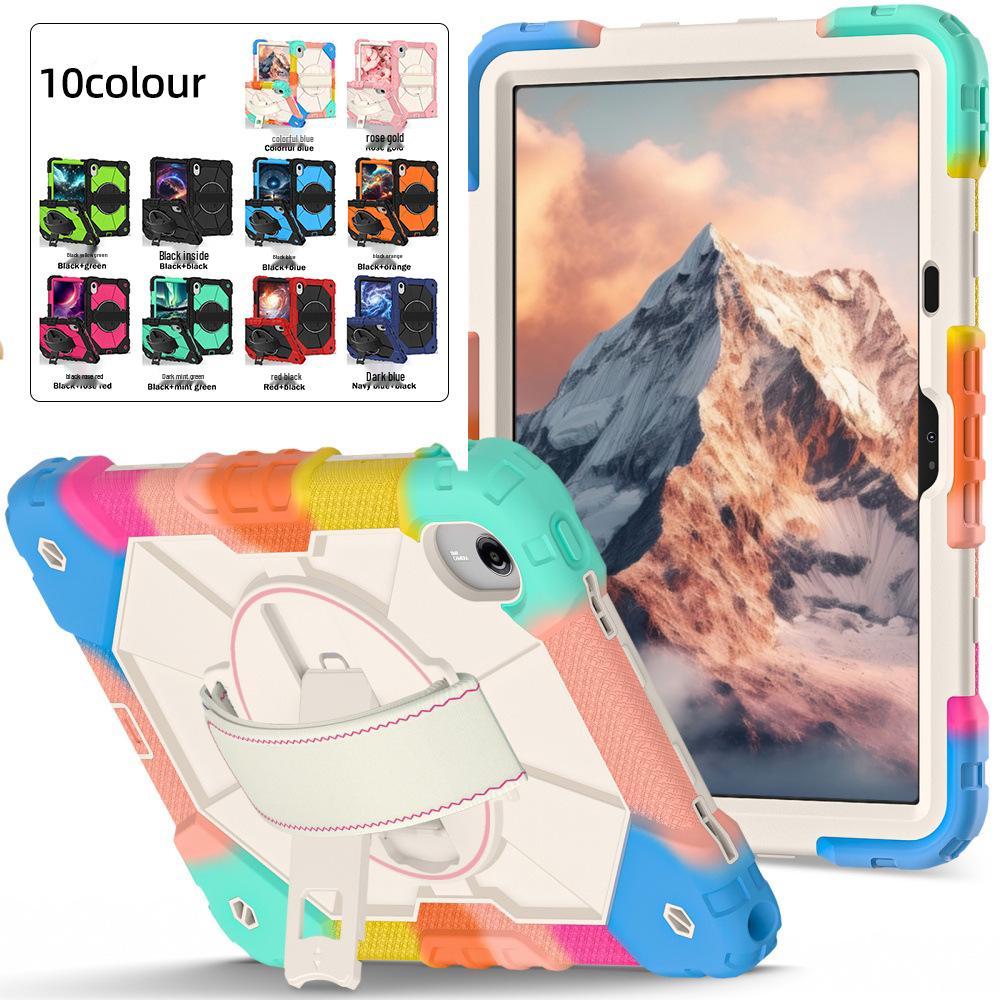Защитный чехол Lenovo Xiaoxinpad M11 с подставкой, вращающейся на 360°, и ремешком для руки
