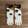 Women Cute Cat Paw Socks Thickening Cotton Sleep Socks Ladies Winter Warm Floor Socks
