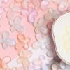 100 шт. DIY ювелирные аксессуары изысканные модные свободные бусины в форме бабочек перламутровый цвет
