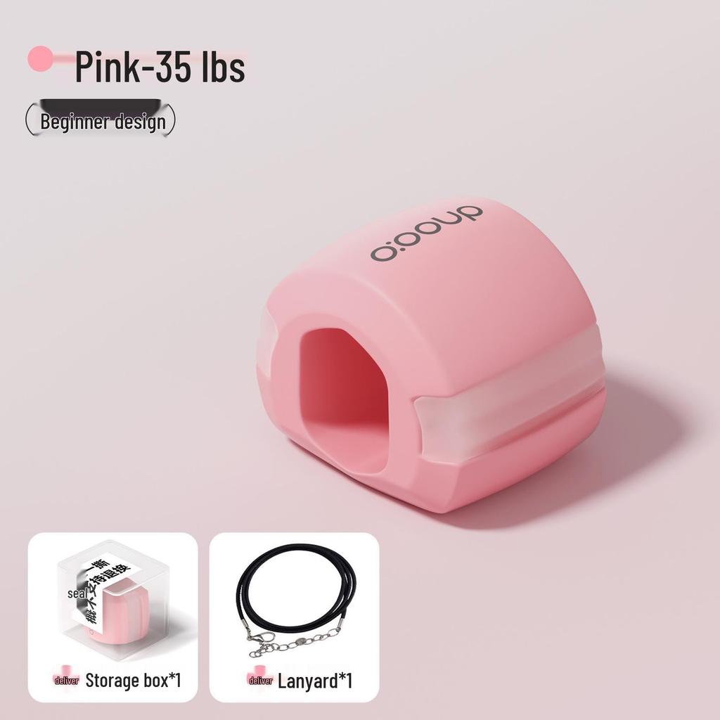 Silicone Jaw Exerciser & Face Shaping Muscle Trainer