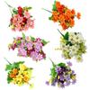 Искусственные цветы из искусственного шелка Сад Свадебная вечеринка Домашний декор DIY Букет