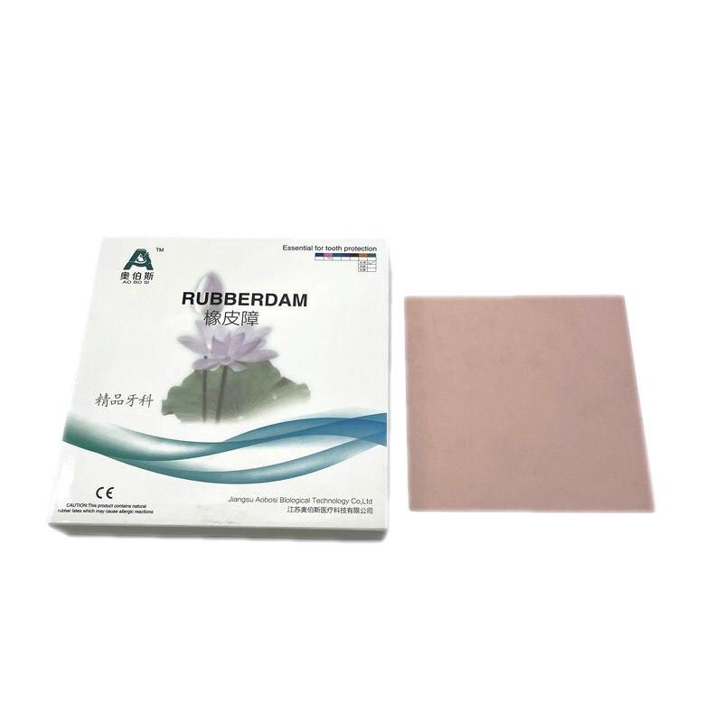 1 коробка высококачественной стоматологической прокладки из натурального каучука, нестерильная стоматологическая прокладка, маленькая 52 шт. или большая стоматологическая прокладка, 36 шт.
