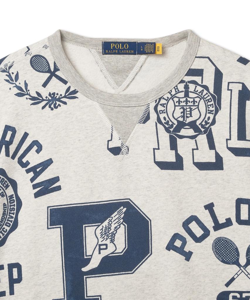 POLO RALPH LAUREN Fleece Graphic Sweatshirt - Newport Navy/Lt Sports Hunter