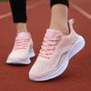 Women's Shoes Running Shoes Spring and Autumn Middle School Students Lightweight Breathable Fly-woven Sports Women's Casual Shoes Women's Travel Shoes