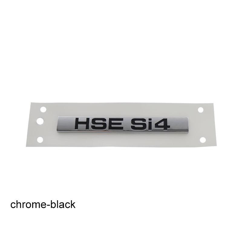 3D Премиум HSE Si4 Издание для Англии Великобритания Внедорожник Внедорожный автомобиль Капот Двигателя Крыло Багажник Задняя Наклейка Эмблема Значок Наклейка