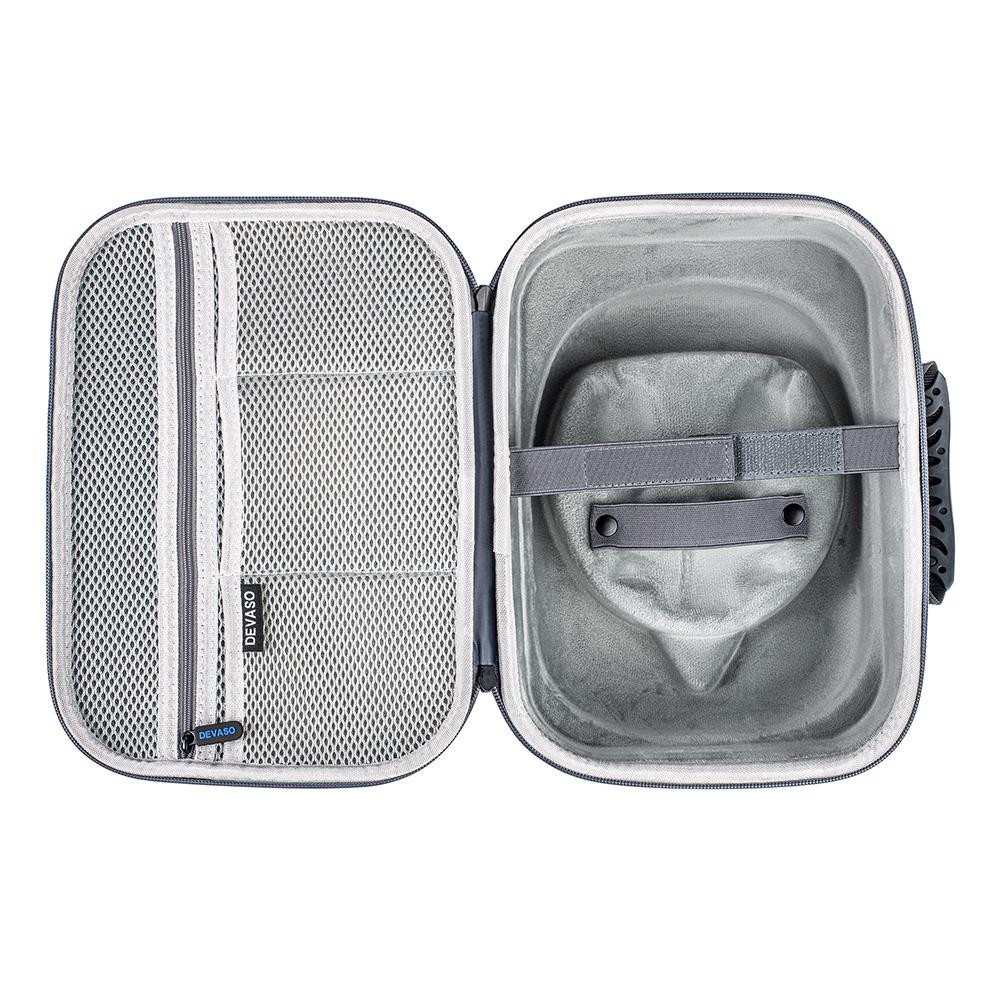 Модный жесткий дорожный чехол с расширяемой емкостью, жесткий защитный чехол для переноски, сумка для хранения игрового шлема виртуальной реальности, подходит для Meta Quest 3