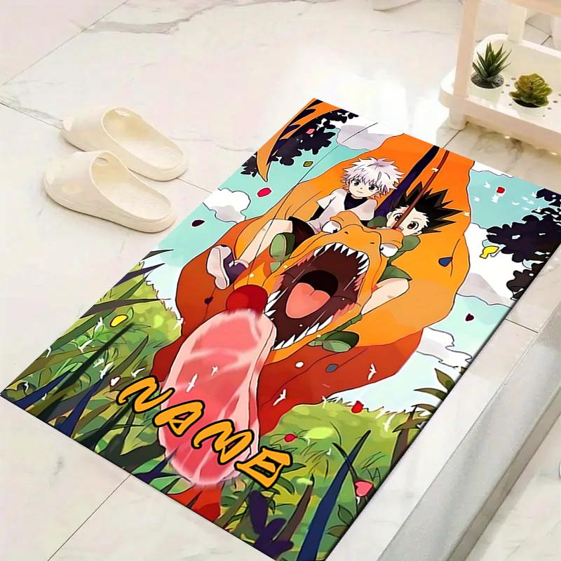 Custom 1Pc Anime Characters Friendship Rug Office Carpet Indoor Outdoor Entrance Doormat Nonslip Soft And Comfortable Living Room D2915127