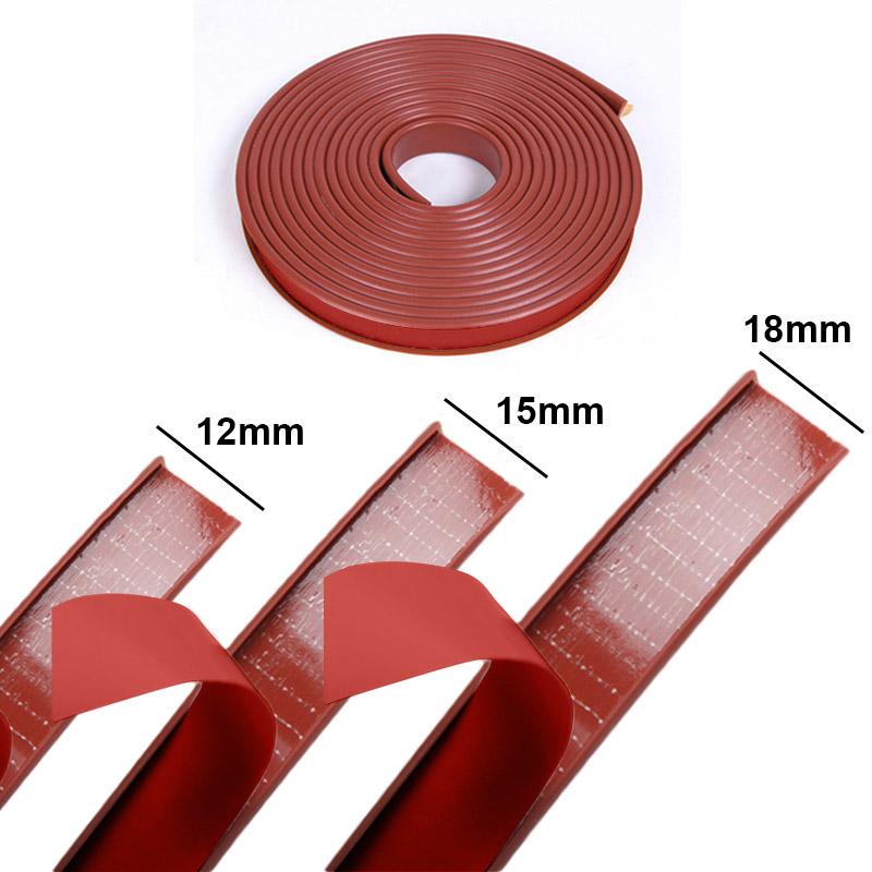 Новая лента для кромки стола, уплотнительная лента для стула, мягкая самоклеящаяся резиновая U-образная деревянная доска, защитное покрытие TPE для шкафа