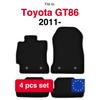 Velour Floor Mats Basic For Subaru Brz Coupe (2011-)