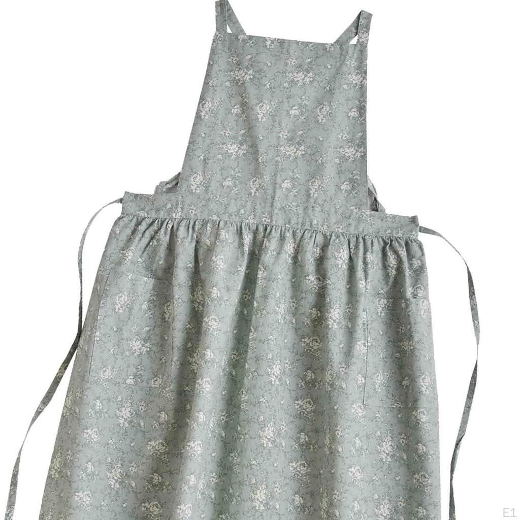 Apron Dress Painting Durable Wearable Workshop for Flower Shop Barbecue
