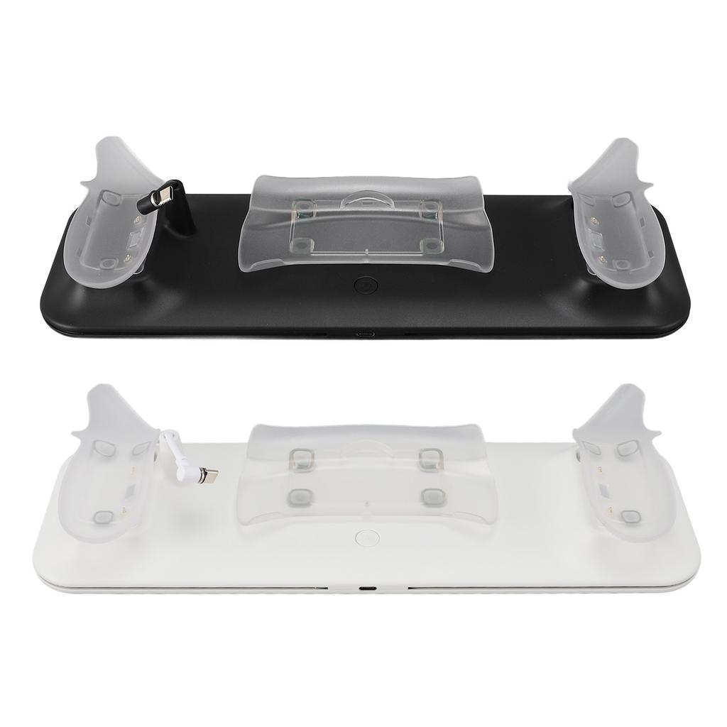 Зарядная станция для контроллера VR-гарнитуры с магнитными контактами и RGB-подсветкой