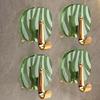 4 Pieces Set Strong Load-bearing Bathroom Hook Luxury Self Adhesive Hook  Home Organization Use