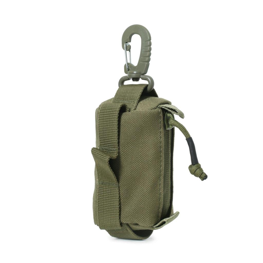Portable Camouflage Tactical EDC Pouch: Outdoor Anti-Lost Phone, Coin, Key, and Card Holder