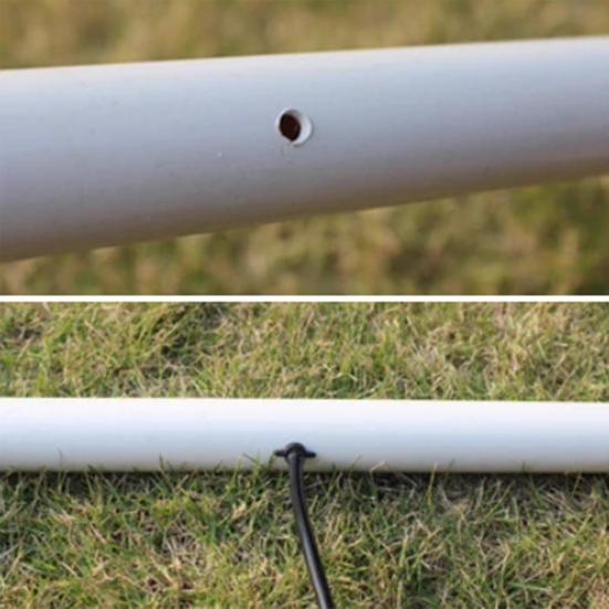 Drip Hose Punch 2-in-1 Irrigation Tube Punch Fitting Insertion Tool Water Pipe Hole Puncher for 1/4" Inch Fitting Insertion