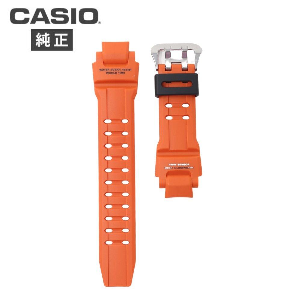 Casio Ремешок Запасной ремешок для G-SHOCK GW-A1000, GW-A1100, GA-1100, GA-1000 (оранжевый)