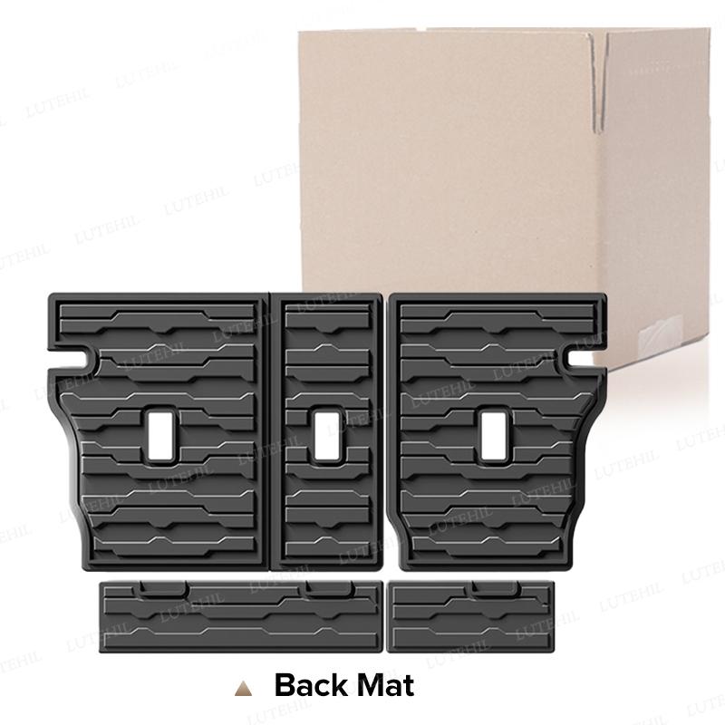 LUTEHIL For Chevrolet Blazer EV 2024 2025 All-Weather TPE Floor Mat Trunk Mat Carpet Automotive Interior Protector Accessories