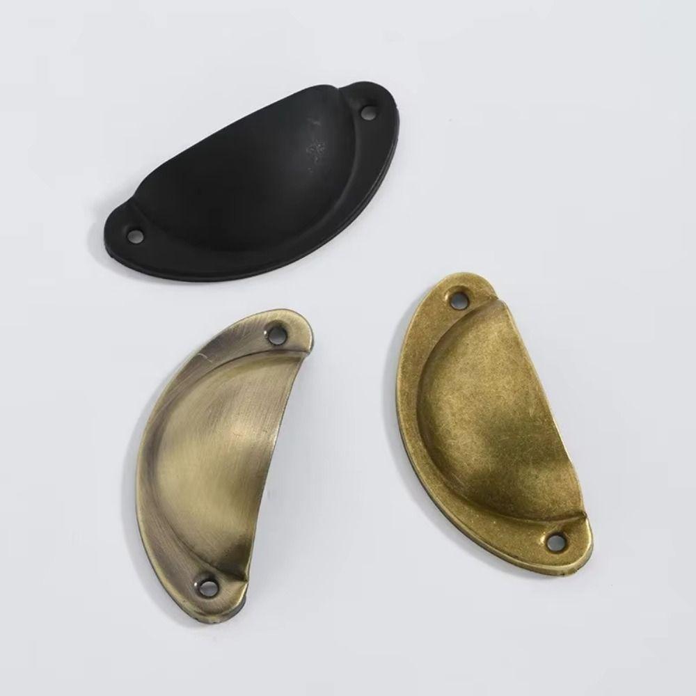 30pcs Luxury Cabinet Door Knobs Retro Shell Handle Durable Wardrobe Drawer Pulls  Home Decor