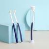 Wide Head Pet Toothbrush Long Handle Oral Cleaning Brush Soft Animal Toothbrush  Pet Care