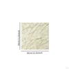 Backsplash Wall Tile Sticker Imitation Marble PVC Modern Panel Wallpaper for