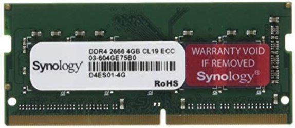 Synology D4ES01-4G DDR4 SO-DIMM 4GB RAM Green
