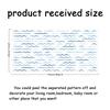 1set PVC Wall Stickers Wall Decoration Wave Pattern 290x1180mm 2pcs/set