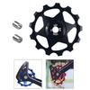 Bicycles Rear Derailleur Pulley Steel Bearing Pulley 13T Aluminium Alloy Jockey Wheel Bike Parts Easy To Install
