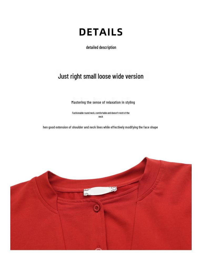 Хлопковая рубашка с длинным рукавом большого размера для женщин среднего возраста - Свободный крой, скрывает живот, Идеально подходит для весны и осени (Стиль 6322)