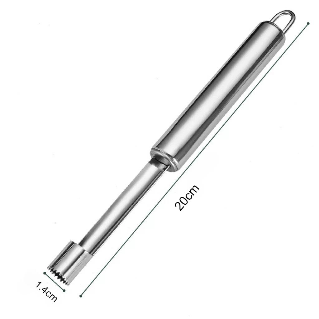 Удалитель сердцевины фруктов из нержавеющей стали с эргономичной ручкой для яблок и груш