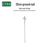 Прочные стальные колышки для палатки CTDX