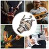 2-10PCS 1/4 Inch 6.35Mm Guitar Pickup Output Jack Socket Metal Guitar Stereo Socket Parts Guitar Mono Jack Socket for Electric G