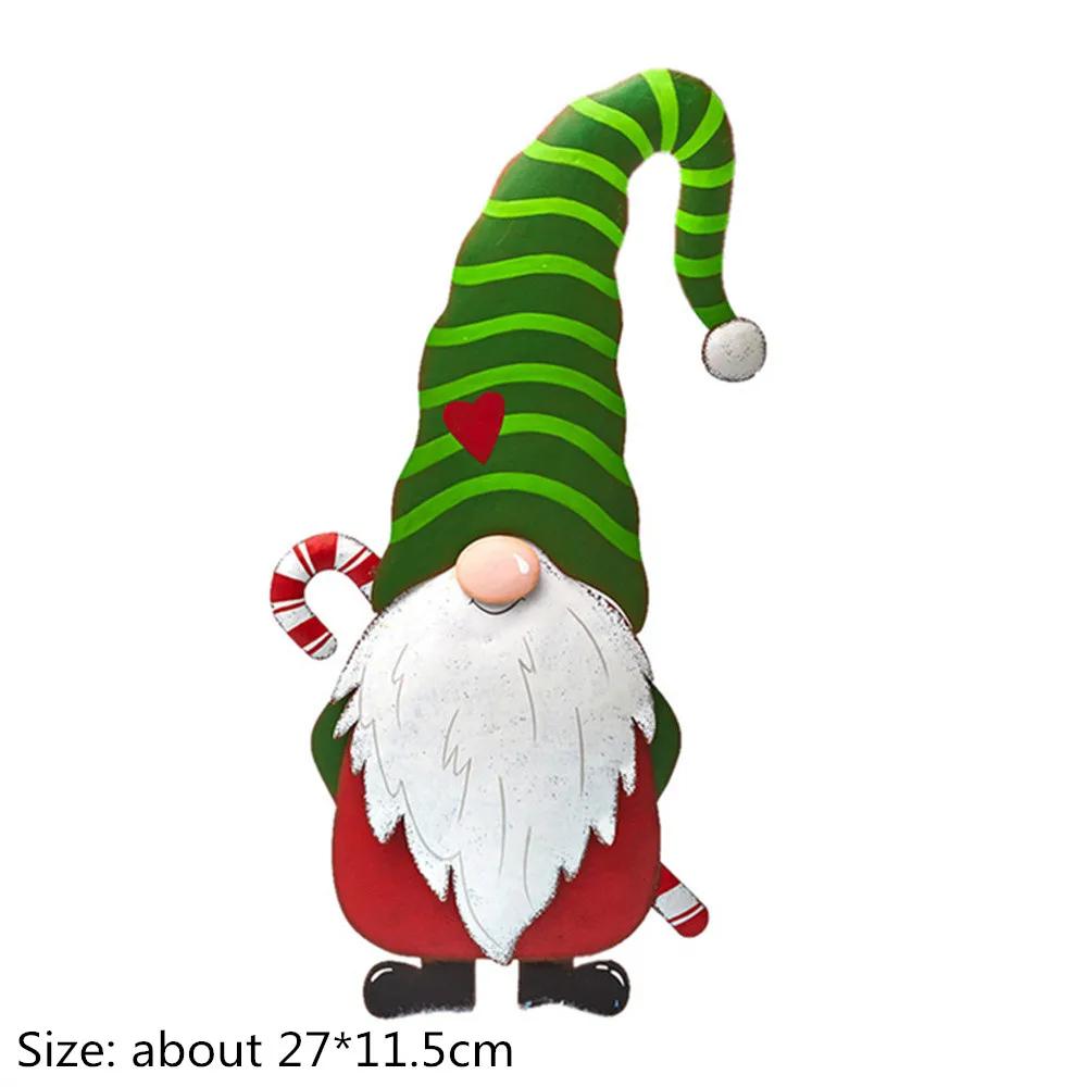 Рождественское украшение для двора, уличное украшение для сада, дорожки, двора, газона, декоративные колышки Санта-Клауса, декор для рождественской вечеринки, сделай сам, украшение