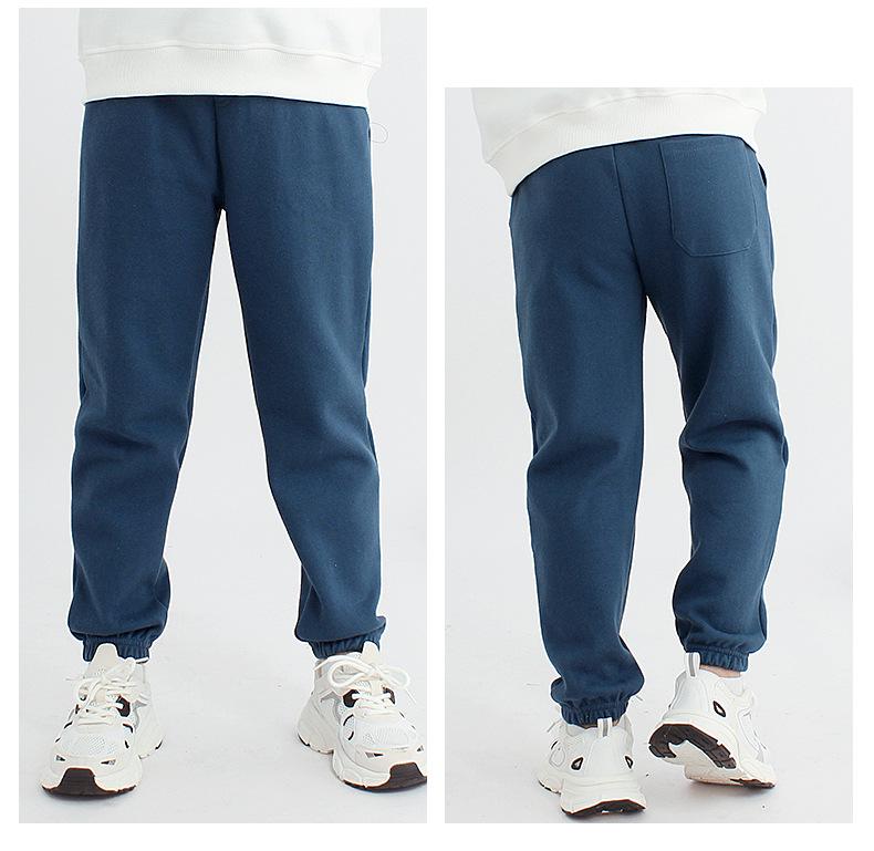 Korean Style Spring Children's Solid Color Trousers - New Girls' All-Match Casual Sports Pants