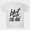 T Shirt Women Best Cat Dad Ever Lovely Cats Lover Gift Harajuku Print Kawaii Tshirt Summer Short Sleeve Female T-Shirt Top Tee