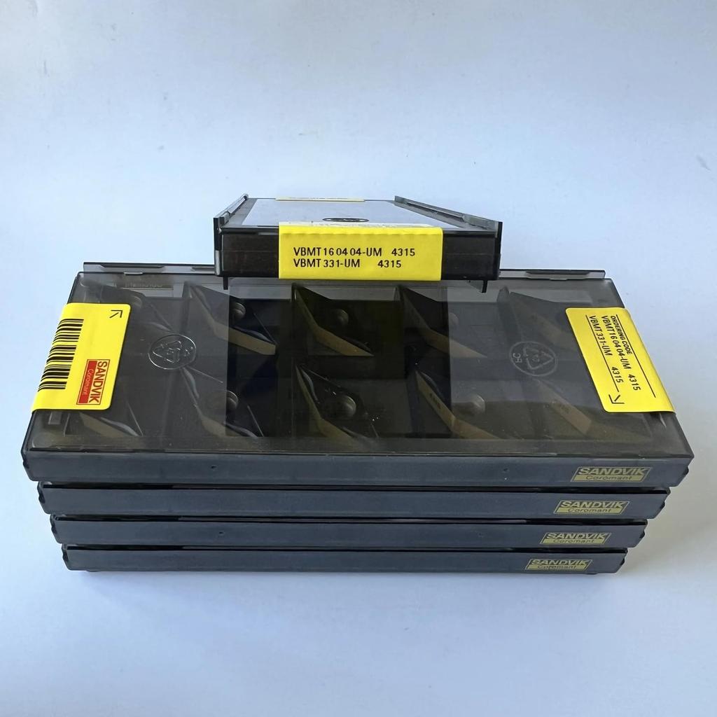 Original Sandvik / VBMT160404-UM 4315 / CNC Lathe Carbide Blade 10 PCS