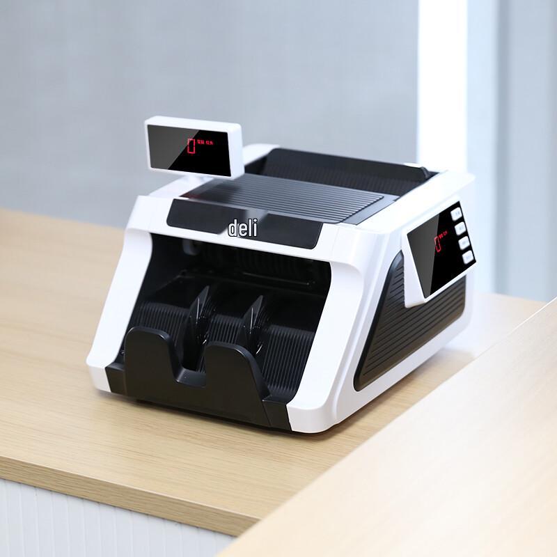 Deli 2170 Portable Smart Voice Rechargeable Banknote Counter CN plug (adapter included)