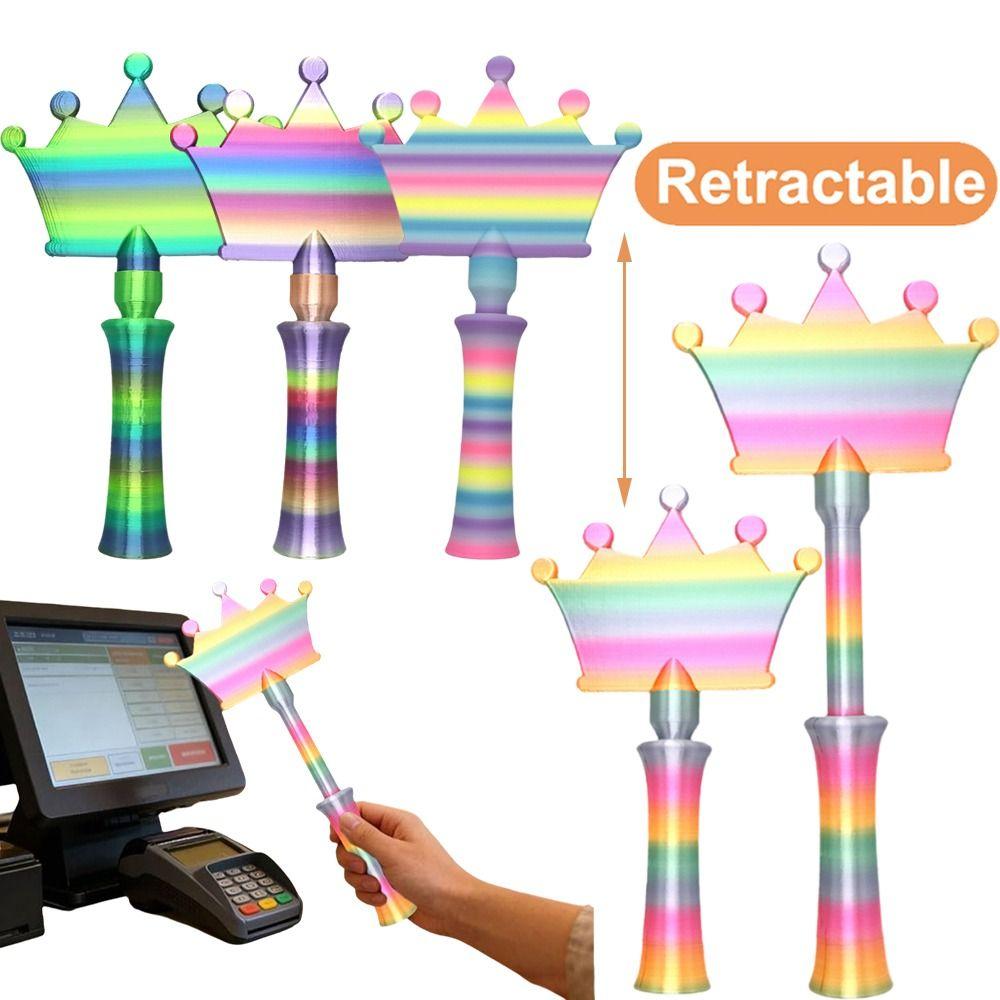 Retractable Wand Tap To Pay Magic Wand 3D Printed Contactless Payment Card Holder Portable Tap-to-Pay Credit Card Holder Gifts