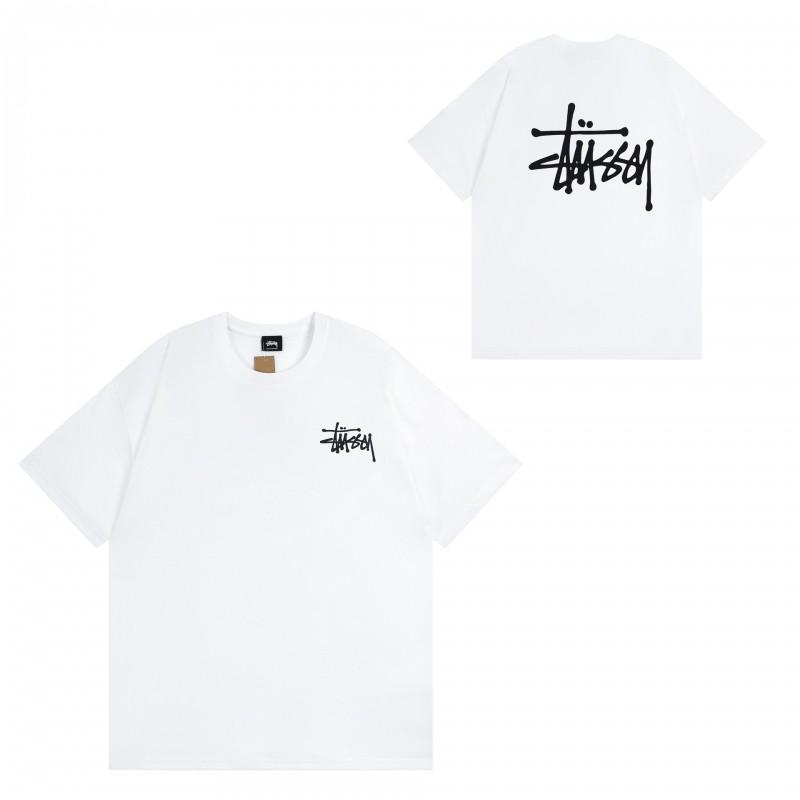 Short Sleeve T Shirt Couples Streetwear Casual Tee Letter Print Loose Fit Breathable