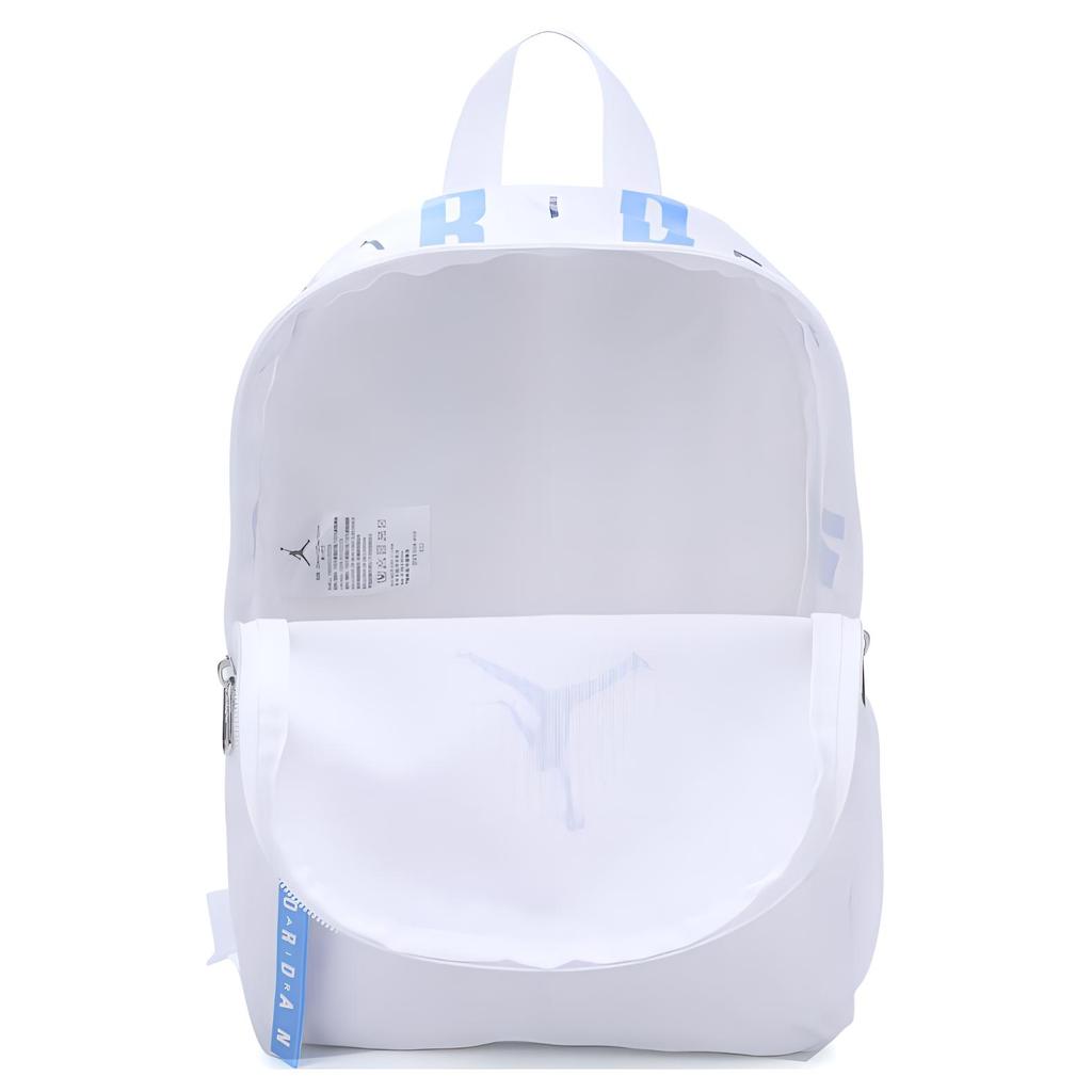 New Jordan Polyester Backpack Small Size Unisex Blue & White JD2443016TD-005