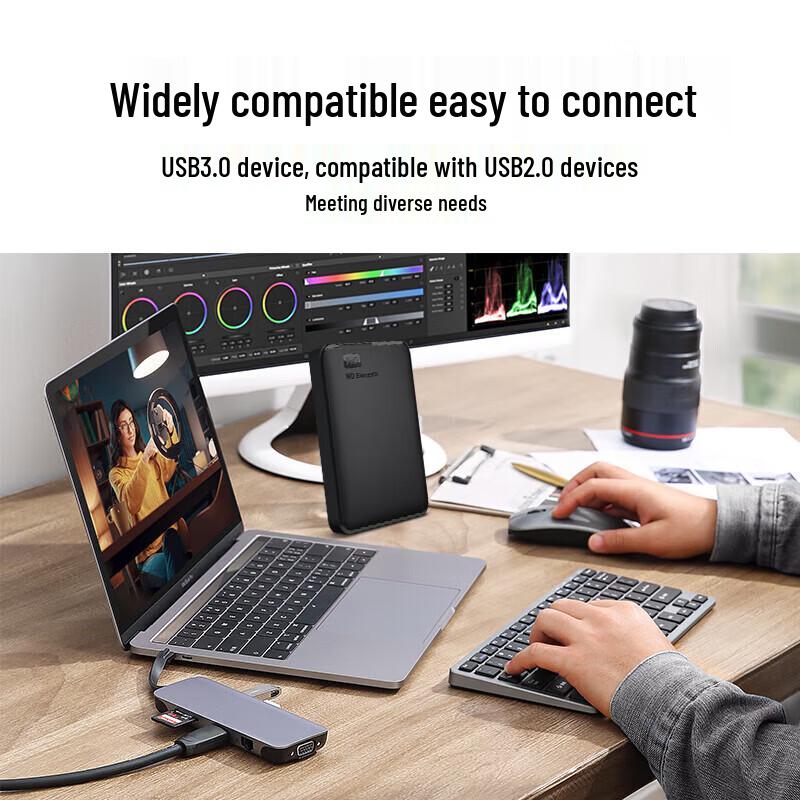 WD 1.5TB USB3.0 2.5-inch Portable External Hard Drive