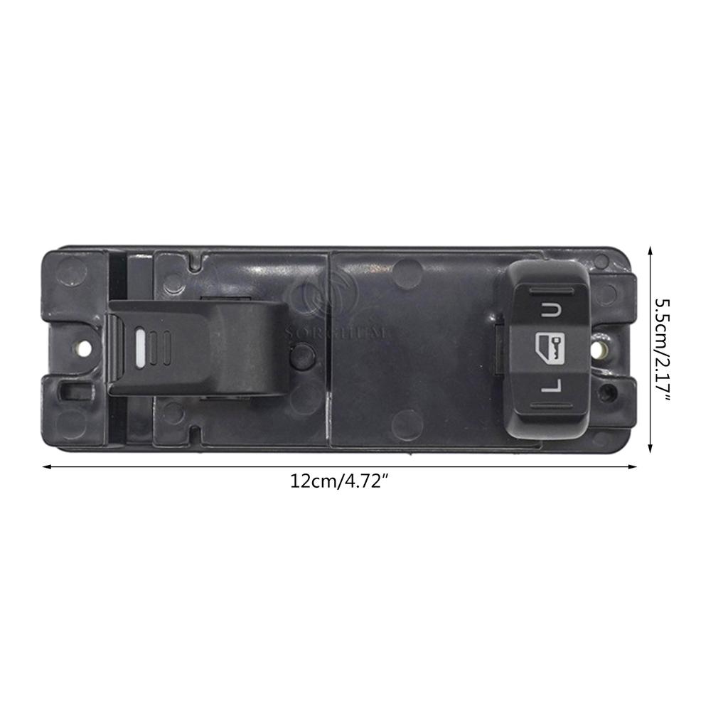 Auto Car Power Master Electric Window Controller Switch Sturdy Replacement Part Suitable for ChevyGMC 2004-2012 15897773