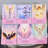 Angels Guidance Oracle Deck 11.5*8cm - 44 Cards with Guidebook, Inspirational Divination Cards in Tin Box for Spiritual Growth