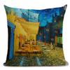 Декоративная наволочка с изображением масляной живописи Ван Гога для дивана, автомобиля и офиса, наволочка 45x45 см