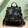 Oxford Backpack Print Women's Large Capacity Backpack Multi-Functional Shoulder Crossbody Bag