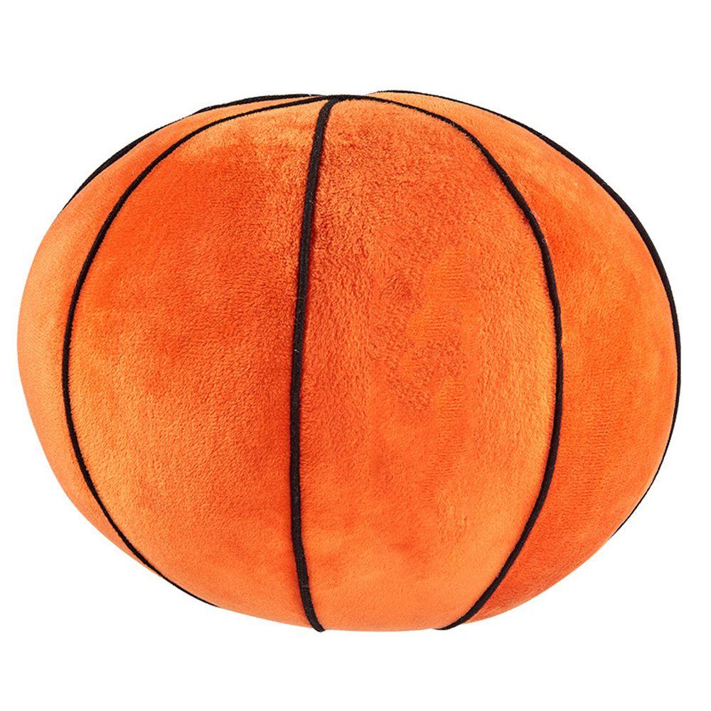 Living Room Throw Pillow Simulation Ball Pillow Sofa Cushion Stuffed Toys Basketball Plush Toys